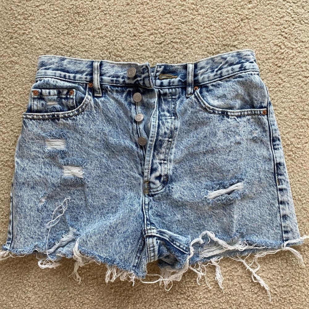 Denim festival shorts